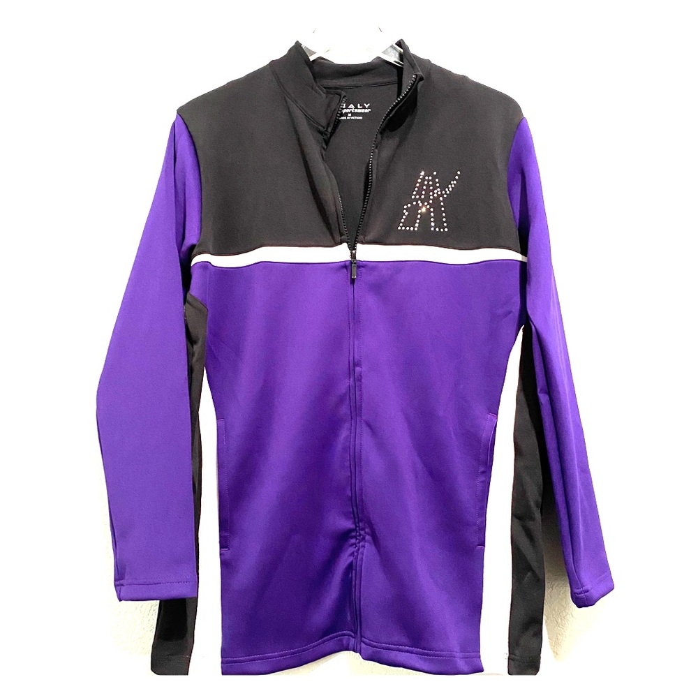 ☘️Healy women’s zip stretchy sweatshirt Size M